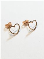 Orecchini Donna Cuori in Oro giallo Vidali Gioielli OROR-8-34